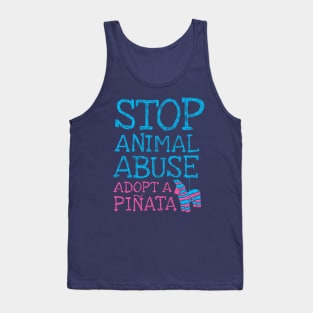 Stop Animal Abuse Tank Top